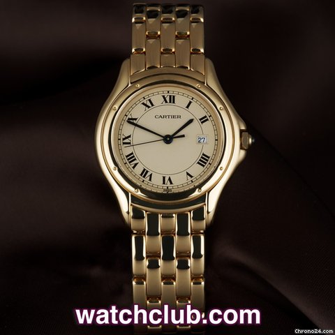 replica Cartier Cougar - Yellow Gold WATCHES 1 