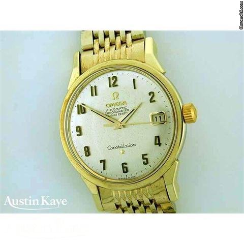 Omega Constellation Gold-Capped automatic on Omega bracelet