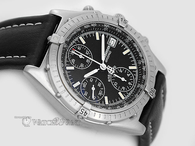 replica Breitling Windrider Chronomat Chronograph - 38mm Stainless Steel -  Bombardier FlexJet Special Edition 200 Pieces - Ref A13050 - Boxes/Papers 100% Complete WATCHES 1 