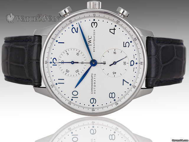 IWC Portuguese Automatic Chronograph - 41mm Stainless Steel - Ref 3714 - Brand New