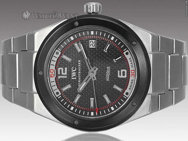 IWC Schaffhausen Ingenieur Automatic - Ref 3234 - 44mm Stainless Steel & Ceramic Bezel - Boxes/Papers 100% Complete & As-New