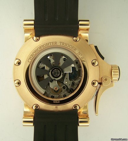 replica Graham CHRONOFIGHTER RAC TRIGGER CHARCOAL RUSH ORO ROSA WATCHES 1 