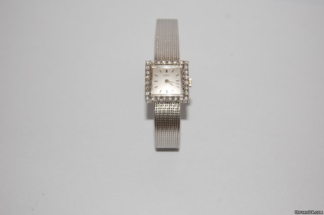 Ebel vintage lady white gold