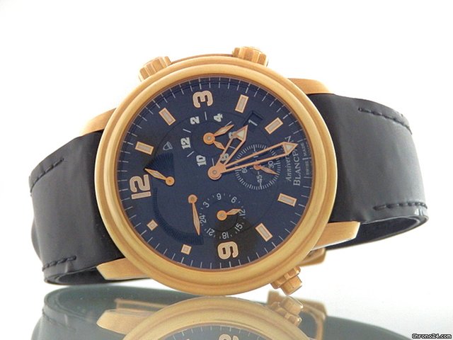 Blancpain Leman GMT Alarm Limited Edition 71/270 18K/Rosegold