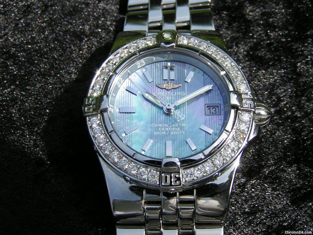 replica Breitling Starliner MOP mit Brillantl��nette blaues ZB WATCHES 1 