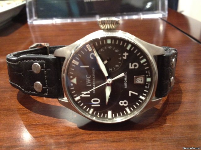IWC Big Pilot White gold WATCHES 2