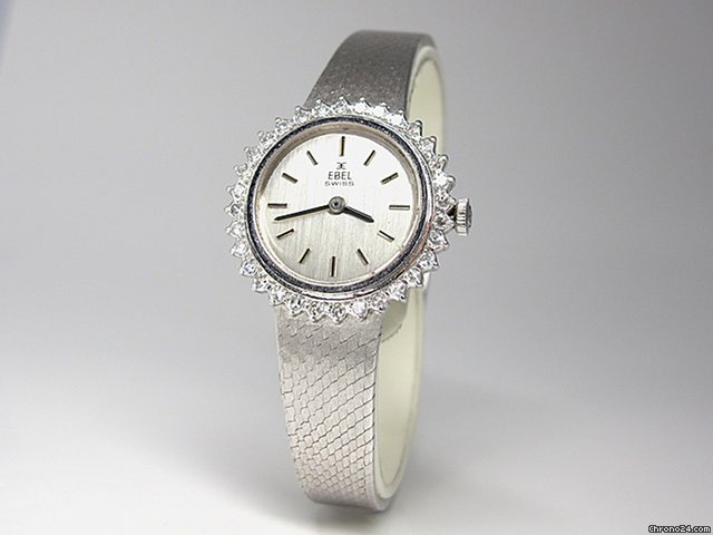 replica Ebel mit Brillantbesatz aus Wei gold WATCHES 1 