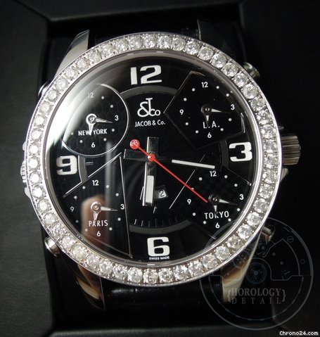 Jacob & Co. 6 Time Zones Monster Double Sided - JC27