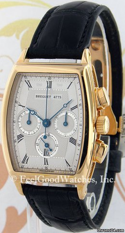 Breguet 5460BA Heritage Chronograph, Yellow Gold