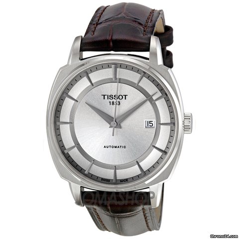 Tissot T-Lord Automatic Classic Silver Dial Mens Watch T0595071603100
