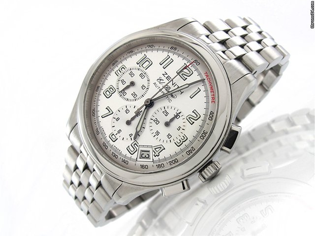 Zenith "El Primero Chronograph" 40mm Edelstahl Automatik