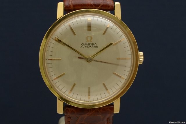 Omega Solo Tempo 18K Yellow Gold