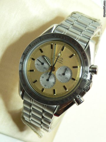 replica Omega Speedmaster Professional Special Gold/Grey dial WATCHES 1 