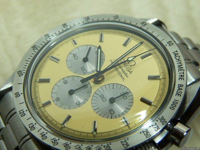 Omega Speedmaster Professional Special Gold/Grey dial