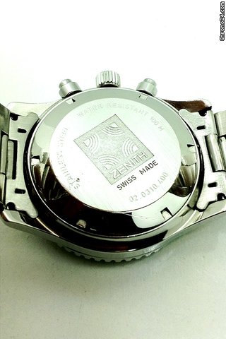 replica Zenith DE LUCA-Plexi- MINT Zwischenreferenz - EL-PRIMERO Vintage WATCHES 1 