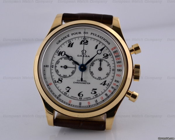Omega Specialties Museum #10 "The MDs Watch" 18K Yellow Gold LIMITED