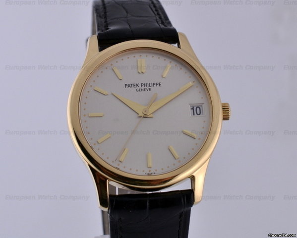 Patek Philippe Calatrava 18K Yellow Gold Automatic 34MM