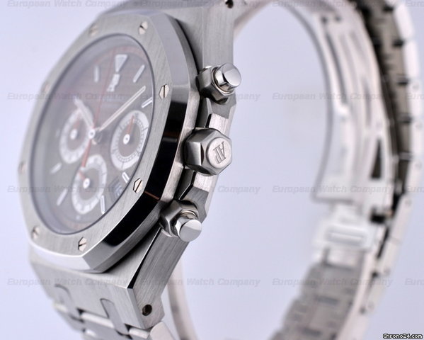 replica Audemars Piguet Royal Oak Chronograph SS/SS Brown Dial NEW WATCHES 1 