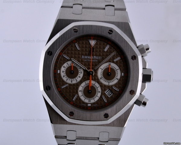 Audemars Piguet Royal Oak Chronograph SS/SS Brown Dial NEW