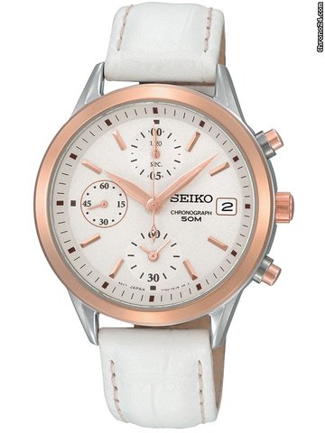 Seiko SNDY42P2 Damenuhr Chronograph