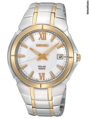 Seiko SNE088P1 Solar Herrenuhr