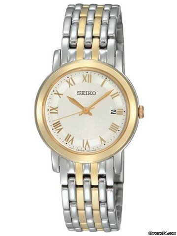 Seiko SXDB96P1 bicolor Damenuhr