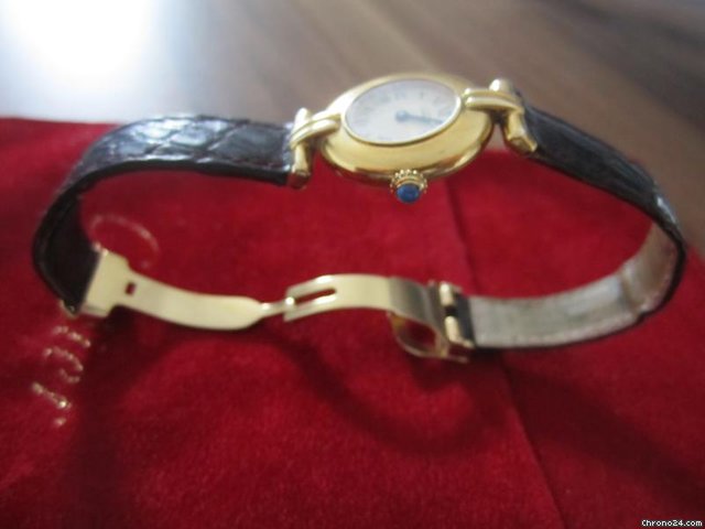 replica Cartier Vermeil Tank Quartz WATCHES 1 