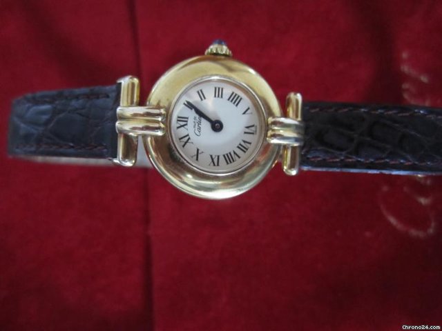 Cartier Vermeil Tank Quartz