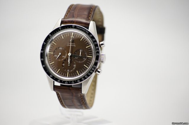 Omega Speedmaster Moonwatch Brown Dial 2998