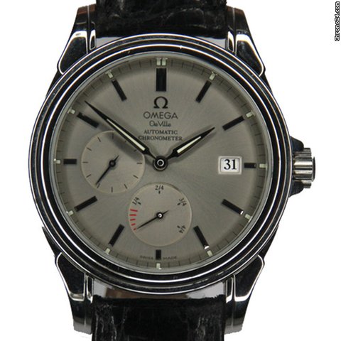 Omega de Ville Co Axial power reserve