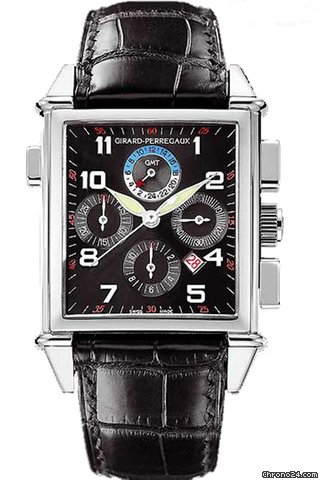 Girard Perregaux Vintage 1945 Man King Size Chronograph Gmt