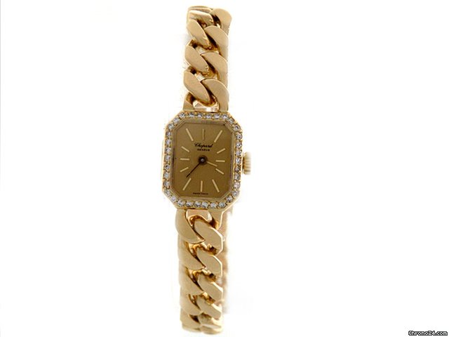 Chopard " GenEve" 750/18K Gelbgold, 34 Brillanten