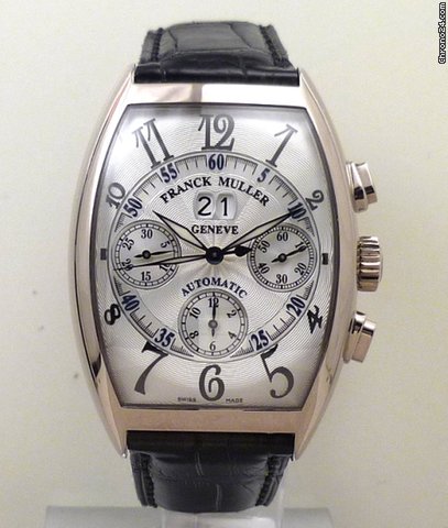 Franck Muller CHRONOGRAPH REF.7850 CC, 18 K WHITE G