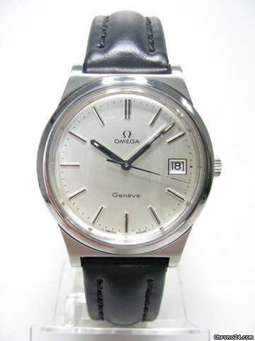Omega Classique vintage steel/acier cadran silver dial