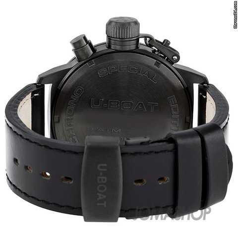 replica U-Boat Beige Dial Leather Mens Watch 364 WATCHES 1 