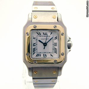 Cartier Santos mit 2 Jahren Garantie