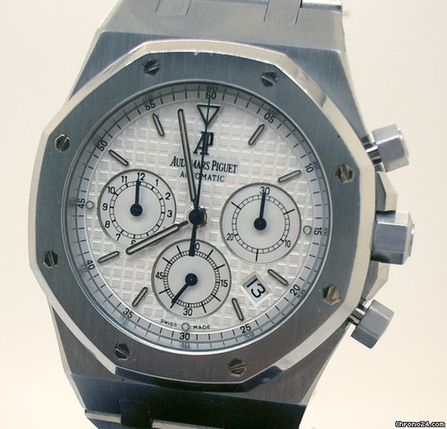 Audemars Piguet ROYAL OAK CHRONO BIANCO