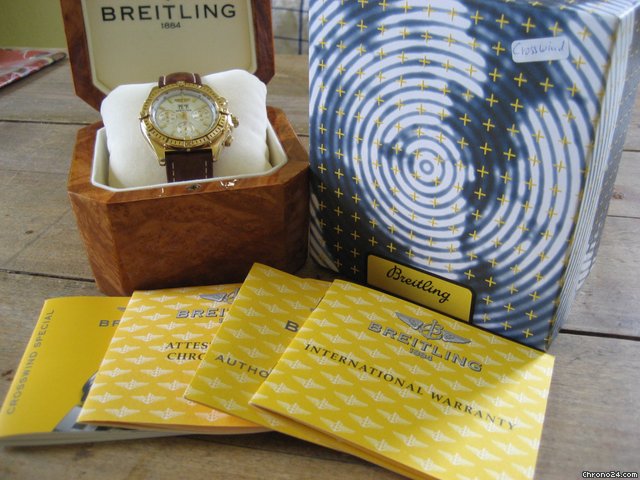 Breitling CROSSWIND SPECIAL 18 Karat Gelbgold WATCHES 2