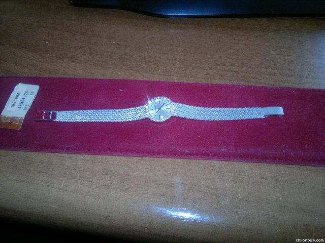 Longines oro bianco e brilianti