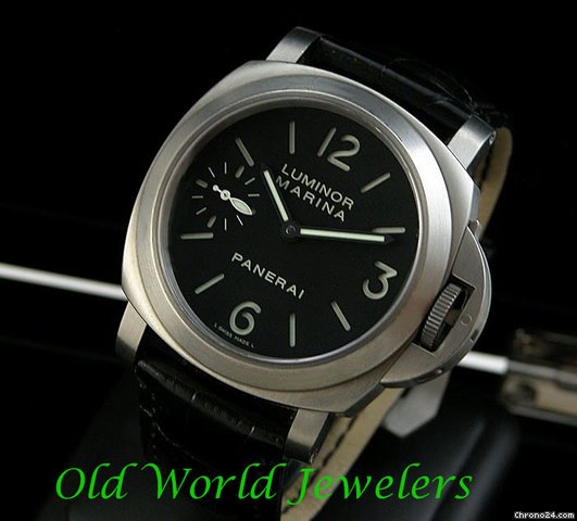 Panerai Luminor Marina 44mm Titanium Manual Wind