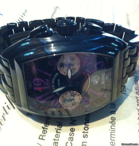 replica Franck Muller ECCEZIONALE PEZZO UNICO KING  CONQUISTADOR CRONO WATCHES 1 