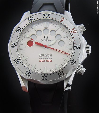 Omega Steel Seamaster Apnea Chronograph