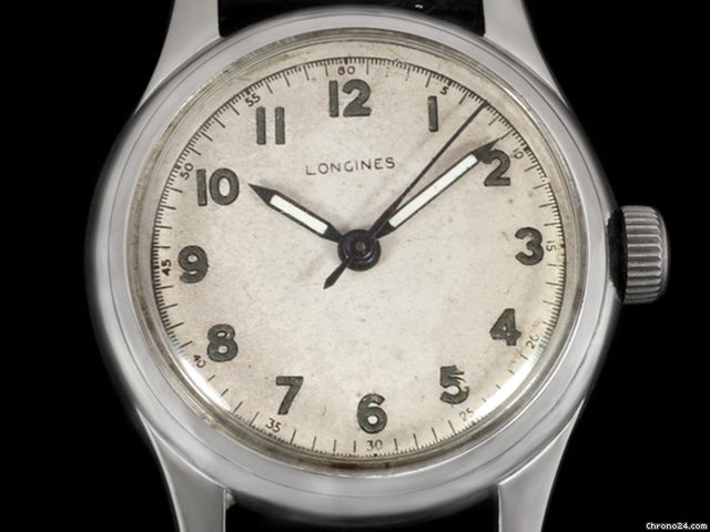 replica Longines 1949 Vintage LONGINES Mens Midsize Waterproof Watch, Stainle WATCHES 1 