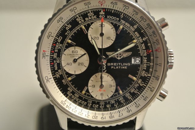 Breitling Old Navitimer Platine Chronometre  - Limited -Platinum 15/25