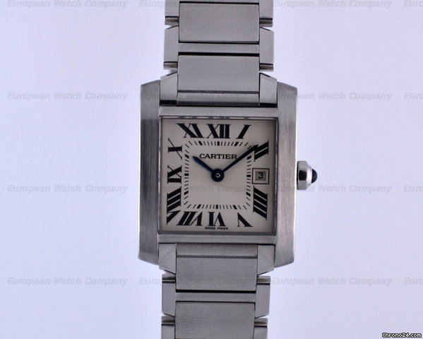 Cartier Tank Francaise Mid-Size SS/SS Quartz