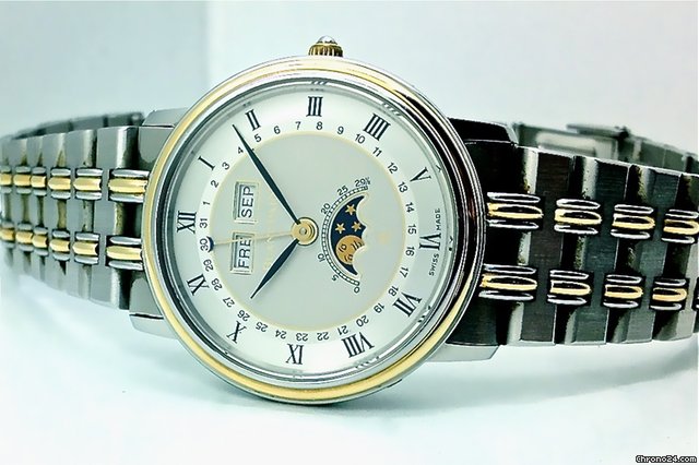 Blancpain Villeret Calendar Mondphase Stahlgold -Automatik