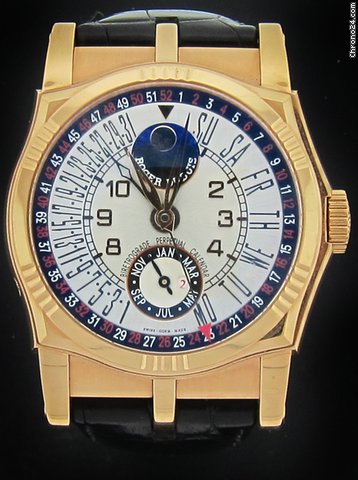 Roger Dubuis Rose Gold Sympathie Perpetual Calendar Retrograde SY43