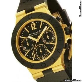 Bulgari ALLUMINIUM CRONO ORO GIALLO