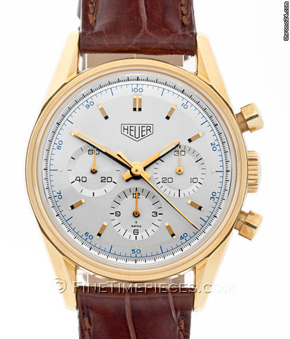 TAG Heuer Carrera Re-Edition Chronograph 18 kt. Gelbgold - CS 3140