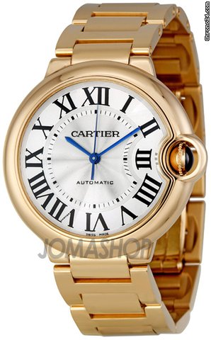 Cartier Ballon Bleu Medium 18k Rose Gold Watch W69004Z2